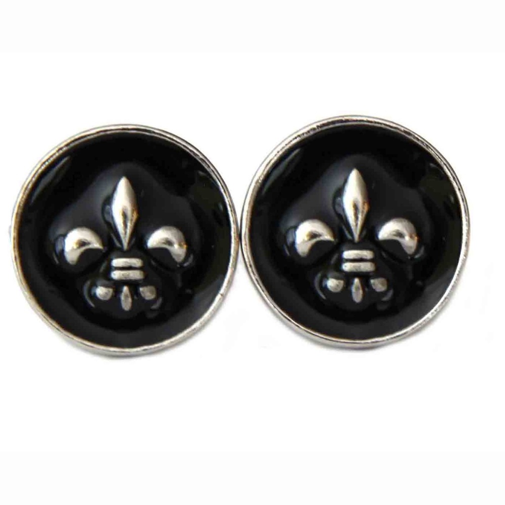 Gascoigne Fleur de Lis Cufflinks Men's